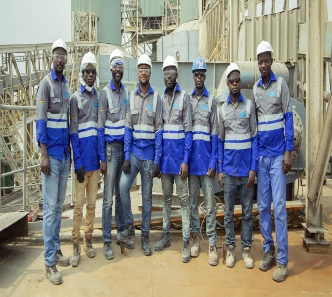 Rickmil field team on site in PPE