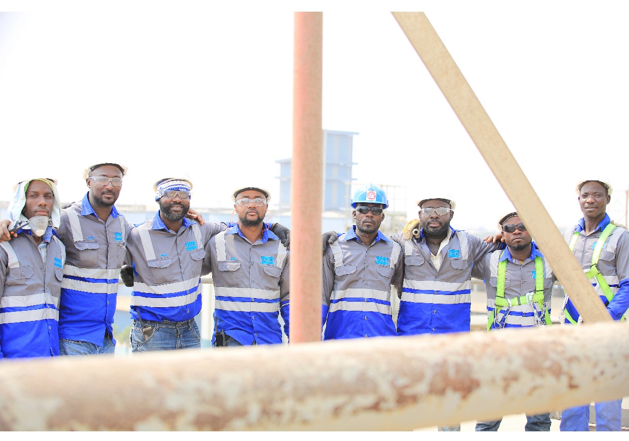 Rickmil field team on site in PPE